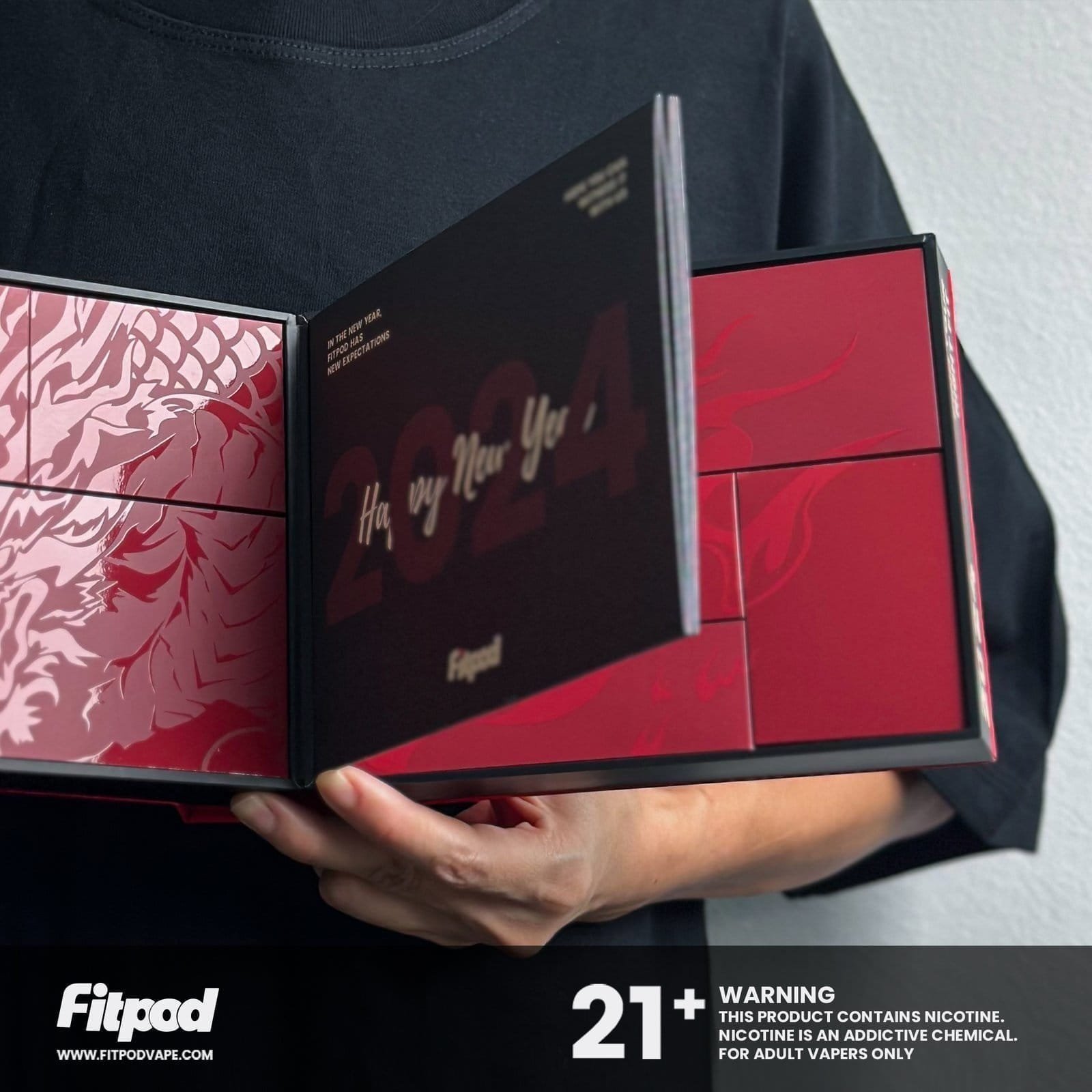 Fitpod X/X-BOX龍年2024限量版電子煙套裝禮盒:圖片 14