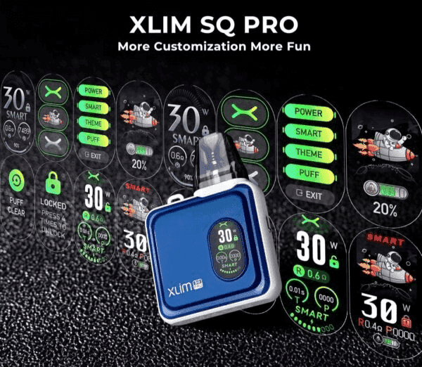 OXVA XLIM SQ PRO小蠻牛30W電子煙主機V1V2V3空倉煙彈:圖片 5